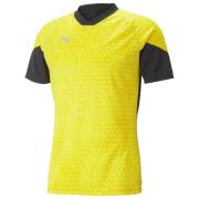 PUMA Trenings T-Skjorte teamCUP - Gul/Sort