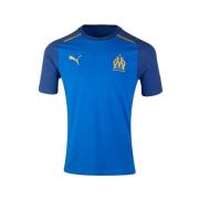 Marseille T-Skjorte Casuals - Blå/Gold Suede