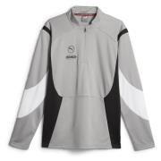 KING Pro 1/4 Zip Top Concrete Gray-White