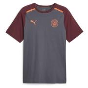 Manchester City T-Skjorte Casuals - Grå/Oransje