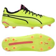 PUMA King Ultimate FG/AG Phenomenal - Electric Lime/Sort/Poison Pink