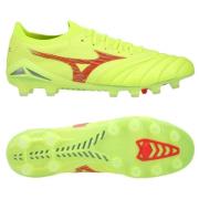 Mizuno Morelia Neo IV Beta Made in Japan FG/AG Dyna - Gul/Rød