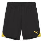 PUMA Fotballshorts teamGOAL - Sort/Gul Barn