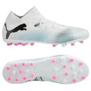 PUMA Future 7 Match MG Phenomenal - Hvit/Sort/Poison Pink