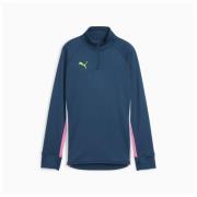 PUMA Treningsgenser IndividualBlaze 1/4 Glidelås - Navy/Electric Lime/...