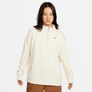 Nike Drakt NSW Fleece QZ - Hvit/Sort Dame