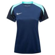 Nike Trenings T-Skjorte Dri-FIT Strike 24 - Navy/Turkis/Hvit Dame