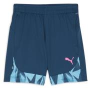 PUMA Treningsshorts IndividualFINAL - Navy/Bright Aqua/Rosa Barn