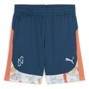 PUMA Treningsshorts NJR Creativity - Ocean Tropic/Hot Heat Barn