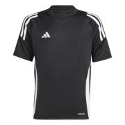 adidas Trenings T-Skjorte Tiro 24 - Sort/Hvit Barn