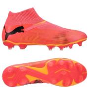 PUMA Future 7 Match + Laceless FG/AG Forever Faster - Rosa/Sort/Sun St...