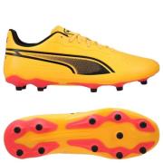 PUMA King Match FG/AG Forever Faster - Sun Stream/Sort/Rosa