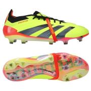 adidas Predator Elite Fold-over Tongue FG Energy Citrus - Gul/Sort/Rød