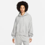 Nike Hettegenser NSW Phoenix Fleece - Grå/Hvit Dame