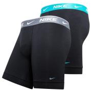 Nike Boxer 2-Pakk - Sort/Turkis/Grå