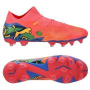 PUMA Future 7 Match FG/AG NJR Copa - Rosa/Sort/Sun Stream/PUMA Green/B...