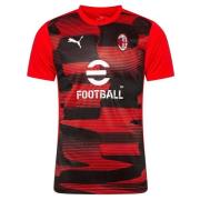 Milan Trenings T-Skjorte Pre Match - For All Time Red/Sort