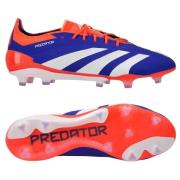 adidas Predator Elite FG Advancement - Lucid Blue/Hvit/Rød