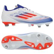 adidas F50 League SG Advancement - Hvit/Rød/Lucid Blue Barn