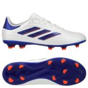 adidas Copa Pure 2 League FG Advancement - Hvit/Lucid Blue/Rød Barn