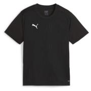 PUMA Trenings T-Skjorte teamFINAL - Sort Barn