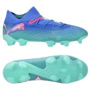 PUMA Future 7 Ultimate FG/AG Formula - Blå/Hvit/Electric Peppermint Da...