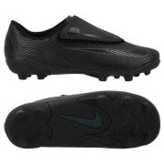 Nike Mercurial Vapor 16 Club Velcro MG Shadow - Sort/Grønn Barn