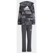 Adidas Essentials Allover Print Hoodie Set Kids