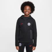 Paris Saint-Germain Hettegenser NSW Tech Fleece FZ GX - Sort/Rød Barn