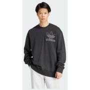 Adidas Original Adicolor Outline Trefoil Crewneck Sweatshirt