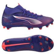 PUMA Ultra 5 Match + FG/AG Formula - Lapis Lazuli/Hvit/Rosa