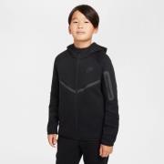 Nike Hettegenser NSW Tech Fleece FZ 24 - Sort Barn