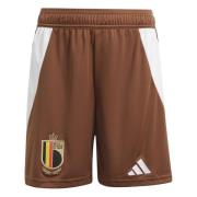 Belgia Borteshorts 2024/25 - Brun/Hvit Barn