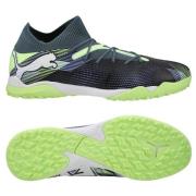 PUMA Future 7 Match TT Lights Out - Gray Skies/Hvit/Fizzy Apple