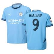 Manchester City Hjemmedrakt 2024/25 HAALAND 9 + Champions League & UEF...