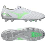 Mizuno Morelia Neo IV Pro FG/AG Frontier - Hvit/Neon Grønn/Cool Gray