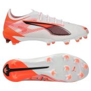 PUMA Ultra 5 Ultimate FG Unlimited - Hvit/Sort/Glowing Red