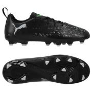 PUMA Future 8 Play FG/AG Eclipse - PUMA Svart/Kul Lysegrå/Grønn Barn