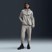 Nike Hettegenser Tech Fleece FZ Windrunner - Grå/Sort Dame