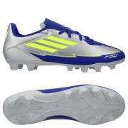 adidas F50 Messi Club FxG La Vida Rapida - Sølv/Gul/Lucid Blue