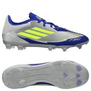 adidas F50 Messi League FG/AG La Vida Rapida - Sølv Metallisk/Gul/Luci...