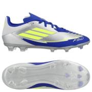 adidas F50 League FG/AG La Vida Rapida - Sølv Metallisk/Gul/Lucid Blue...