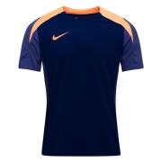 Nike Trenings T-Skjorte Dri-FIT Strike - Blå tomrom/Mørk lilla/Oransje