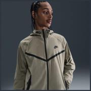 Nike Jakke Tech Woven FZ - Grønn/Svart