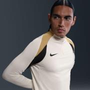 Nike Treningsskjorte Dri-FIT Strike Drill - Hvit/Svart/Gull