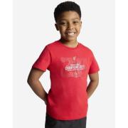 Liverpool T-skjorte EPL Champions 2024/25 - rød Barn