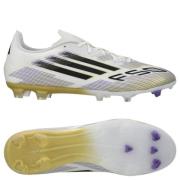 adidas F50 League FG/AG Road to Glory - Fottøy Hvit/Svart/Gull Metalli...