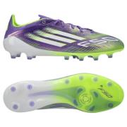 adidas F50 Elite AG Radiant Blaze - Lilla/Fottøy Hvit/Lucid Sitron