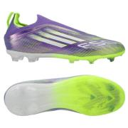 adidas F50 Elite Laceless FG Radiant Blaze - Lilla/Fottøy Hvit/Lucid S...