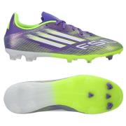 adidas F50 League FG/AG Radiant Blaze - Lilla/Fottøy Hvit/Lucid Sitron